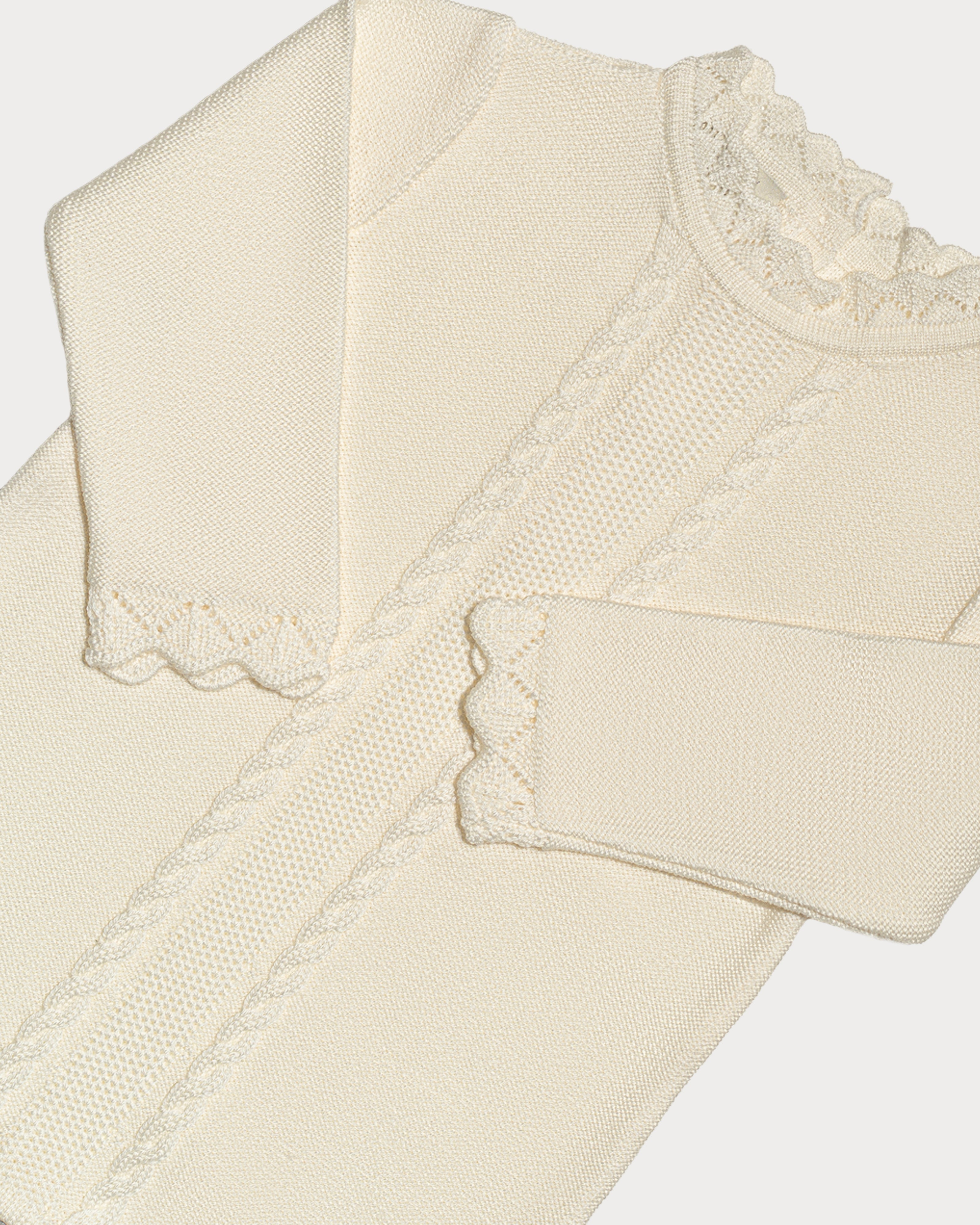 Pure merino wool footed baby romper