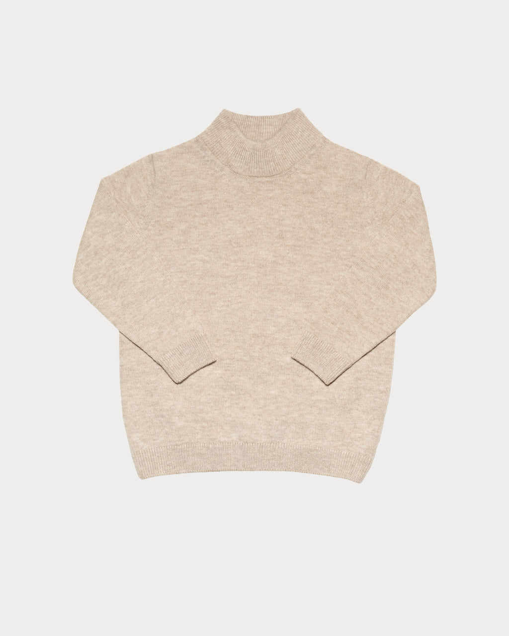 Turtleneck Sweater in Pure Ultrafine Merino Wool